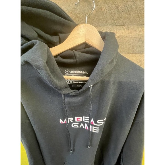 Mr. Beast Game Let the Games Begin Limited Edition Hoodie XL * Squid Games * - Picture 2 of 3